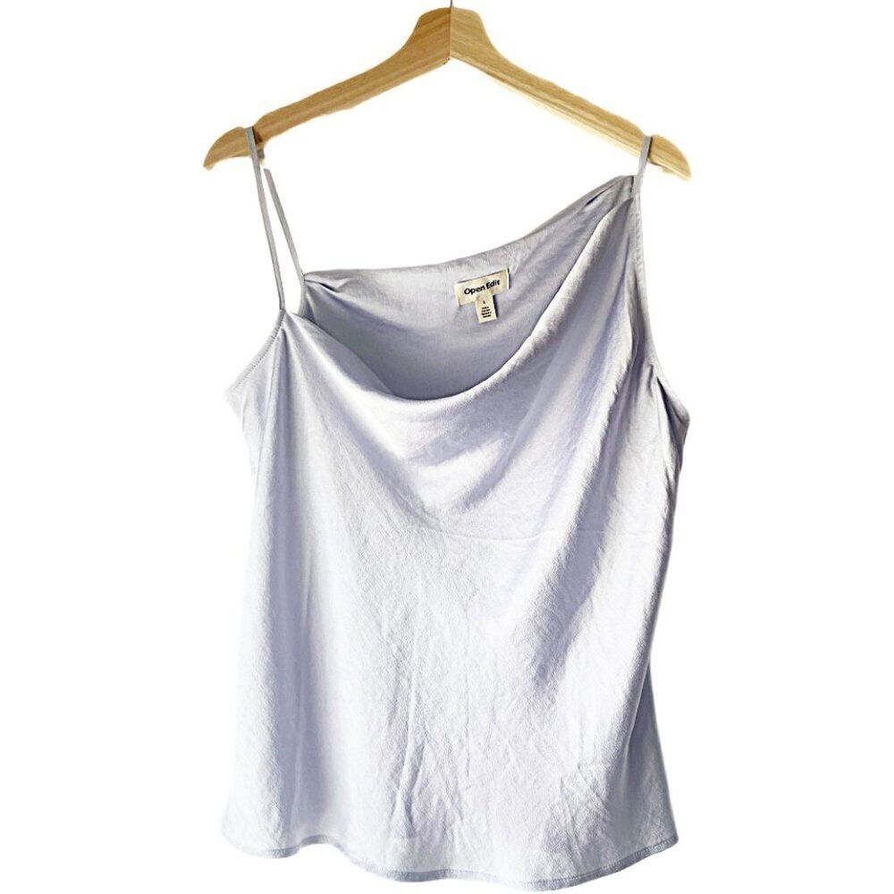 Purple Camisole Open Edit NWT Size Large Soft Flow Nordstrom Brand